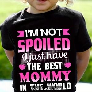 Beautiful cute toddler shirt size 6 - 7 I'm not spoiled